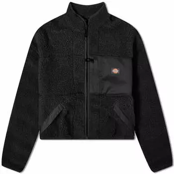 Красный флис свободного кроя Dickies Chute, черный