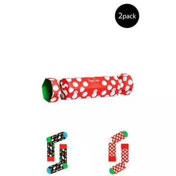 Красный хлопковый носок Happy Socks