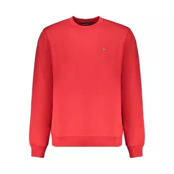 Красный хлопковый свитер Napapijri