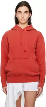 Красный худи с монограммой JW Anderson