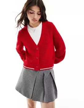Красный кардиган ASOS