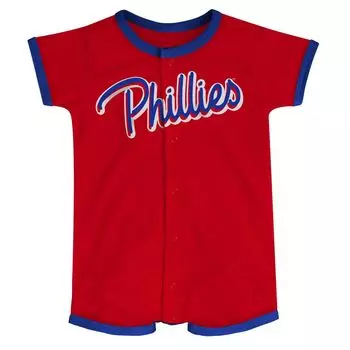 Красный комбинезон для младенцев Philadelphia Phillies Power Hitter Outerstuff