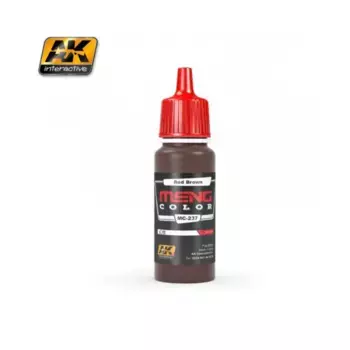 Красный Коричневый, Paint - Meng Brown Colors (AK-Interactive)