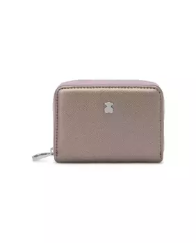 Красный кошелек на молнии Tous, цвет Lila