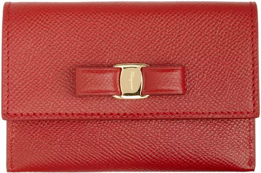Красный кошелек Vara Ferragamo
