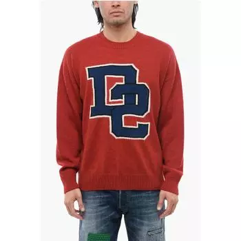 Красный кожаный свитер Dsquared2, Red
