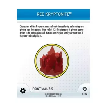 Красный криптонит, DC HeroClix - Superman - Singles