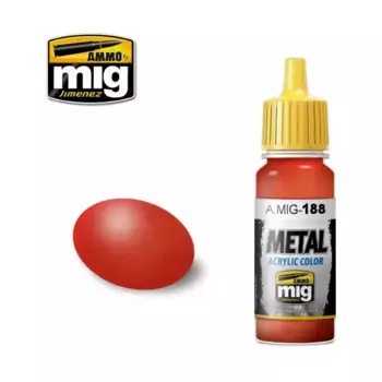 Красный Металлик, Acrylic Singles - Metallic