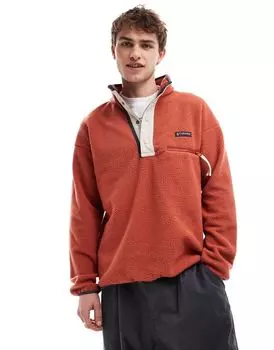 Красный полуфлисовый флис Columbia Helvetia