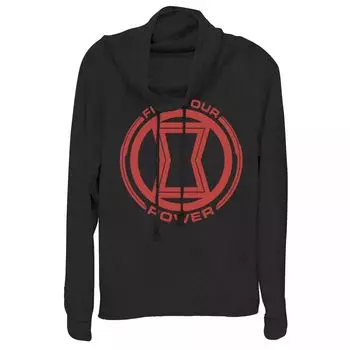 Красный пуловер с логотипом Marvel Black Widow Find Your Power для юниоров Licensed Character