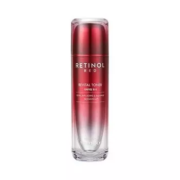Красный ретиноловый тоник Revital Toner 120 мл - тоник против старения кожи Tony Moly