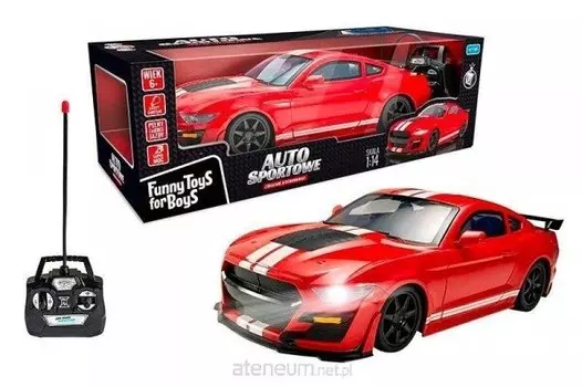 Красный спортивный автомобиль с дистанционным управлением Artyk