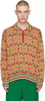 Красный свитер Bode Dream State