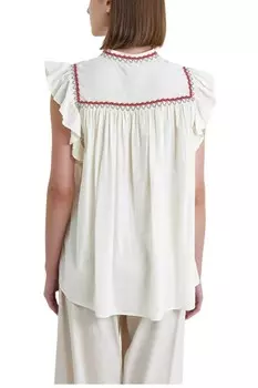 Красный топ без рукавов Amarilis DEVOTION TWINS, красный