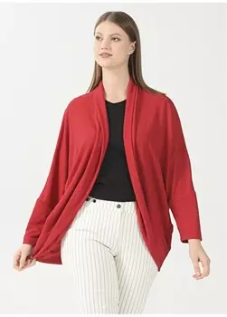 Красный женский кардиган Selen