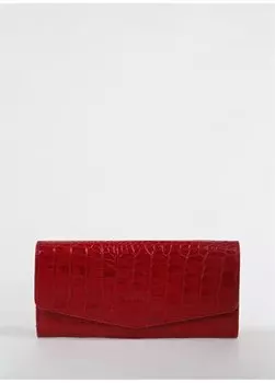 Красный женский кожаный кошелек 185x9x3 см Frk 510 Flt Fabrika, красный