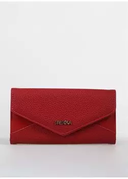 Красный женский кожаный кошелек 20х10х3 см FRKBYN 511 Fabrika, красный