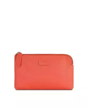 Красный женский кожаный кошелек Antwerp с Rfid-защитой Jaslen