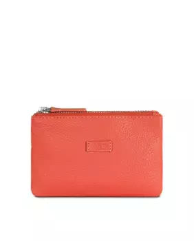 Красный женский кожаный кошелек Antwerp с Rfid-защитой Jaslen