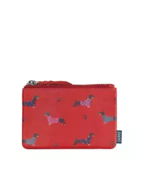 Красный женский кожаный кошелек Lucerna с Rfid-защитой SKPAT, красный