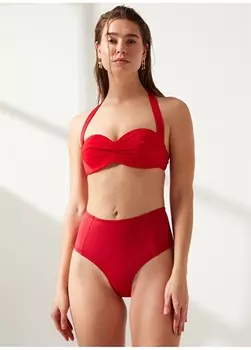 Красный женский топ бикини Fabrika