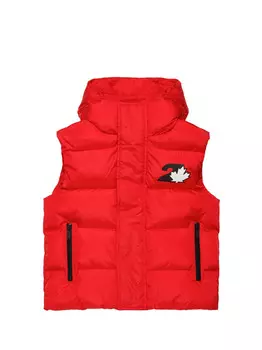 Красный жилет унисекс Dsquared