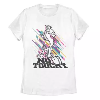 Красочная футболка Emperor's New Groove Kuzco No Touchy для юниоров Licensed Character
