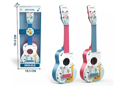 Красочная гитара AB