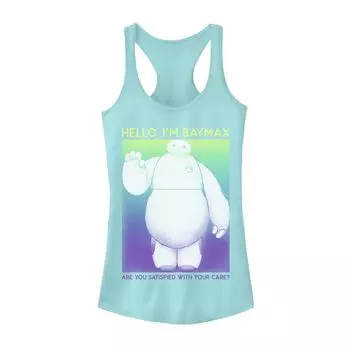 Красочная майка Disney's Big Hero 6 Baymax Hello Wave для юниоров Licensed Character