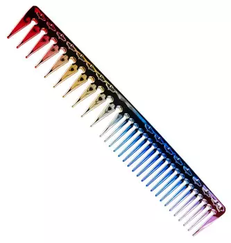 Красочная парикмахерская расческа для расчесывания волос Gepard