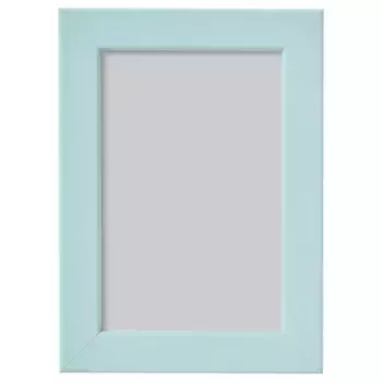Красочная рамка, голубая, 10х15 см, FISKBO IKEA
