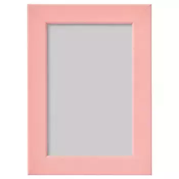 Красочная рамка, розовая, 10х15 см, FISKBO IKEA