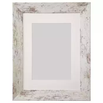 Красочная рамка, сосна/белый, 30x40 см, PLOMMONTRD IKEA