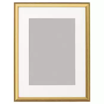 Красочная рамка, золотистый цвет, 30х40 см, SILVERHJDEN IKEA
