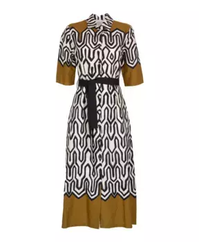 Красочное платье Vicario Cinque, мультиколор