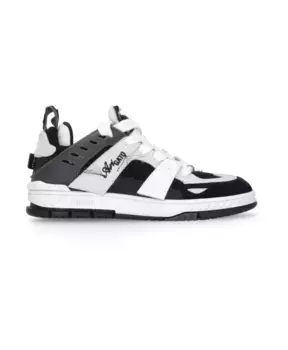 Красочные кожаные кроссовки для мужчин Axel Arigato, черный