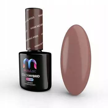 Красочный гибридный лак для ногтей, 5G Malulac, Kawa Raz #1005