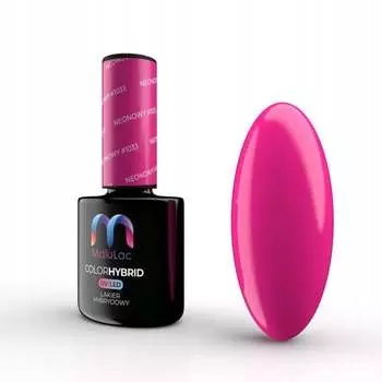 Красочный гибридный лак для ногтей, 5G Malulac, Neon #1033