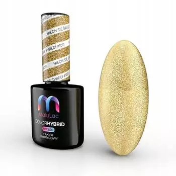 Красочный гибридный лак для ногтей, 5G Malulac, Let It Shine #1011