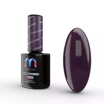 Красочный гибридный лак для ногтей, 5G Malulac, Chwila Z Lila #1066