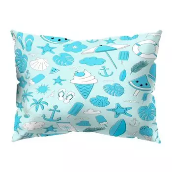 Красочный символ, маленькая рыбка, подушка, чехол для дивана-кровати, украшение для общежития-16 # Stuttg