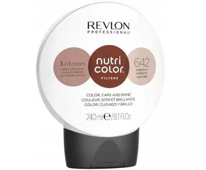 Красящая маска 642, 240 мл REVLON, PROFESSIONAL NUTRI COLOR™ FILTERS, Revlon Professional