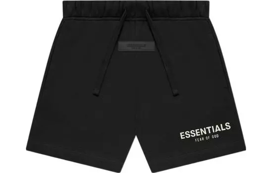 Краткое описание Fear of God Essentials для детей, Черный