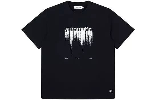 KREATE Футболка унисекс, Черный/Зеленый