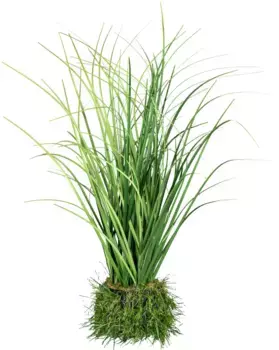 Креатив зеленая искусственная трава "Травяной куст", на тюках травы Creativ green Высота: 27 см, зеленый