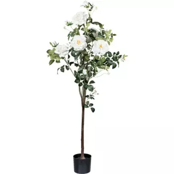 Креатив зеленый искусственный цветок «Розеншток», 5 цветков и 7 бутонов Creativ Green