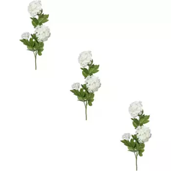 Креатив зеленый искусственный цветок «ветка снежка» Creativ Green