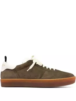 Креативные кроссовки на шнуровке Office Officine Creative, коричневый