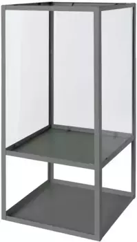 Креативный домашний фонарь "STAGES Creativ home 20х45х20 см, серый