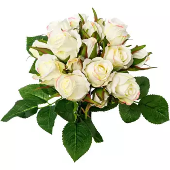 Креативный зеленый букет искусственных цветов «букет роз» Creativ Green